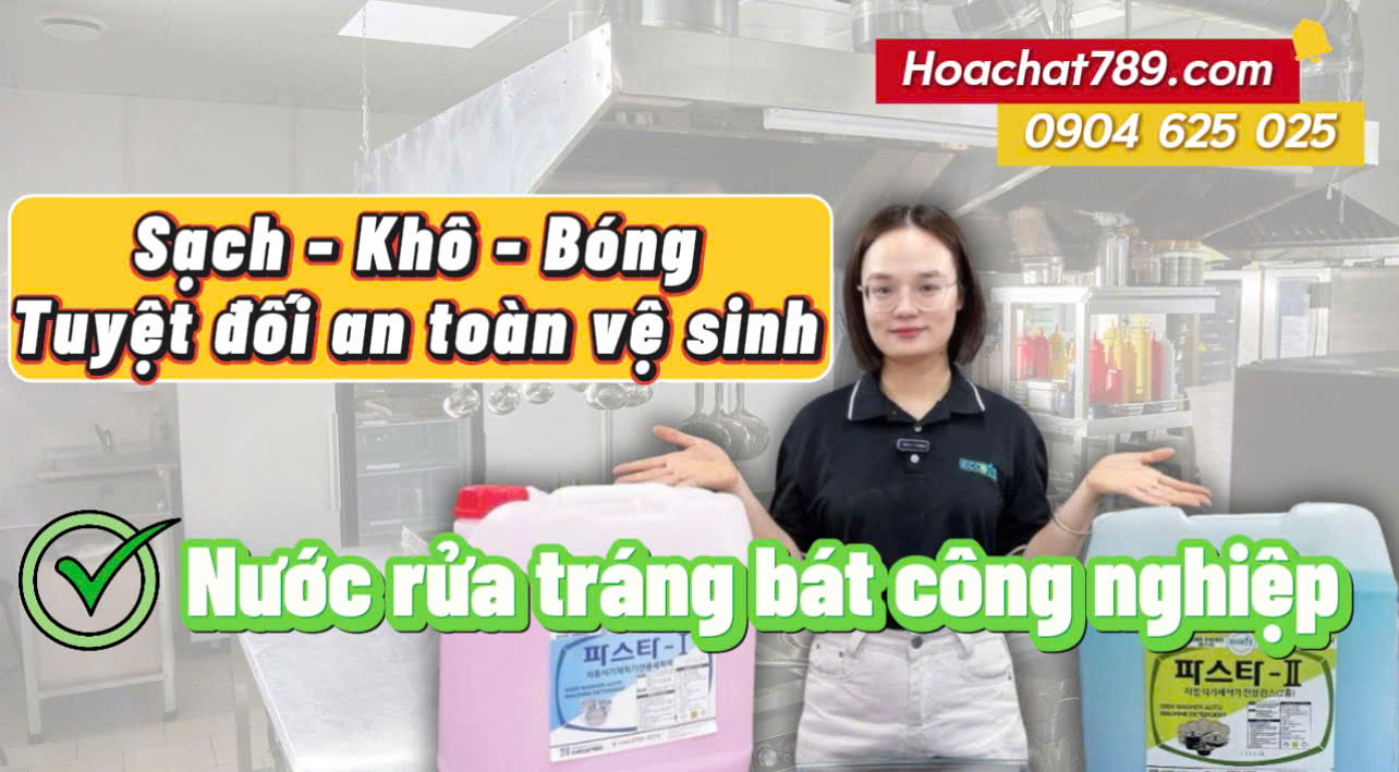 GIẢI PHÁP RỬA TRÁNG MÁY RỬA BÁT CÔNG NGHIỆP HIỆU QUẢ, TIẾT KIỆM VÀ ĐẠT CHUẨN VỆ SINH THỰC PHẨM